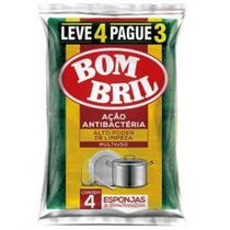 KIT 10pct. ESPONJA MULTIUSO Lava Louça Bom Bril Leve 4 Pague 3 - BOMBRIL
