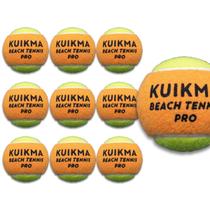Kit 10un Bolas Beach Tennis Kuikma Pro Itf Stage 2 Approved