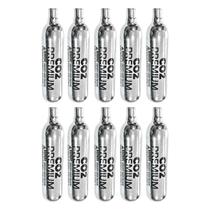 Kit 10un Cápsula Cilindro Descartável de Pressão para Airsoft CO2 Premium 12g