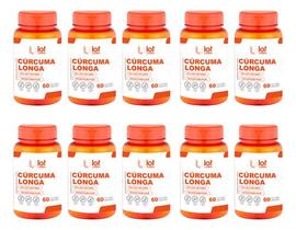 Kit 10un CurcumForce 500mg 60 Cápsulas