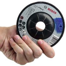 kit 10un Disco de Desbaste para Metal Bosch 115mm Gr.24 para Esmerilhadeiras 4,5pol - 2608603181-10un - Bosch