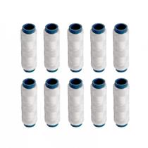 Kit 10un Elástico Garrapeixe Transparente 200m Amarrar Isca Com Atrativo