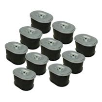 Kit 10un Filtro De Ar para Motores 5.5/6.5Hp(2ªLinha)