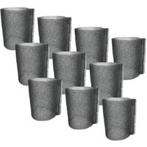 Kit 10un Filtro Proteção de Espuma Compatível com Aspirador WAP GTW Compact FW009439