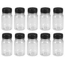Kit 10un. Frascos 80ml Plastico com Tampa Rosqueavel Ar15 Sport