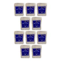 Kit 10un Isca Pesqueiro Geleia Mocotó Coco 100% Goiana Branquinha JP Fishing 400gr