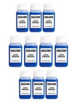 Kit 10Un Limpa Prata 925 Maxim 250Ml Azul Grande Liquido Kit 10Un Limpa Prata 925 Maxim 250Ml Azul Grande Liquido