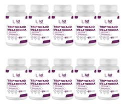 Kit 10un Triptof Melaton 60 Cápsulas