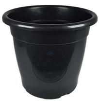 Kit 10Un Vaso Plastico Pote N30 Para Plantas E Flores - Azul Verde Garden