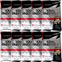 Kit 10X 100% Whey Prime - 900g Refil Baunilha - BodyAction Kit 10X 100% Whey Prime - 900g Refil Baunilha - BodyAction