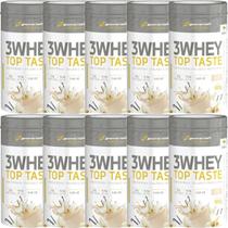 Kit 10X 3 Whey Top Taste - 900g Baunilha - Body Action Kit 10X 3 Whey Top Taste - 900g Baunilha - Body Action