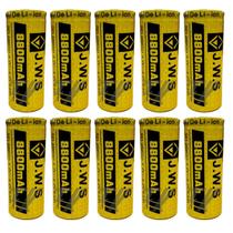 Kit 10X Bateria Recarregável 26650 3,7V 8800Mah Jws Original Kit 10X Bateria Recarregável 26650 3,7V 8800Mah Jws Original