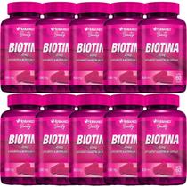 Kit 10X Biotina 45mcg - 60 Cápsulas - Herbamed