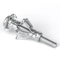 Kit 10x bucha de metal com parafuso 5x52 para tijolo oco drywall