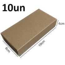 Kit 10x Caixa de Papelão N1 19 x 8 x 4 Mini Correios PAC Encomenda Embalagem Pequena Atacado