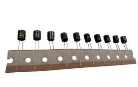 KIT 10X CAPACITOR ELETROLITICO 220UFX10V-105º MINI
