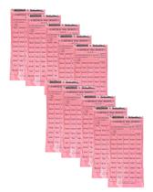 Kit 10x Cartela Folha Rif Numeros Sort - 100 Nomes Duplo Kit 10x Cartela Folha Rif Numeros Sort - 100 Nomes Duplo
