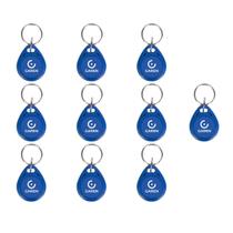 Kit 10x chaveiro de proximidade mifare keytags 13.56 mhz garen