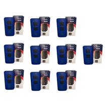 Kit 10x controle remoto transmissor tx max azul garen