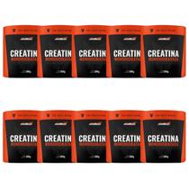 Kit 10X Creatina Monohidratada - 300g - New Millen