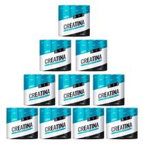 Kit 10x creatina monohidratada pura 300g shark pro atacado