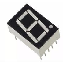 Kit 10x display 7 segmentos vermelho - catodo comum Kit 10x display 7 segmentos vermelho - catodo comum