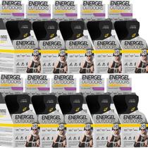 Kit 10X Energel Outdoors - 10 Unidades Guaraná com Açaí - BodyAction Kit 10X Energel Outdoors - 10 Unidades Guaraná com Açaí - BodyAction