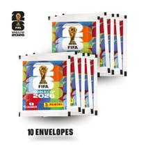 Kit 10x Envelopes Figurinhas Copa Do Mundo
