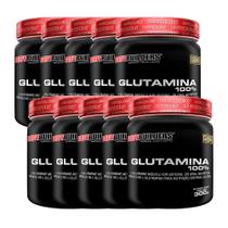 KIT 10x Glutamina 100% 300g - BodyBuilders