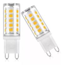 Kit 10x Lâmpada Halopin G9 Led Cor Da Luz Branco Quente 127v Kit 10x Lâmpada Halopin G9 Led Cor Da Luz Branco Quente 127v