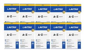 Kit 10x Lavitan A-Z Original Com 60 Comprimidos - Cimed