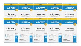 Kit 10x Lavitan Cálcio + Vitamina D3 60 Comprimidos - Cimed