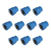 Kit 10x Luva Mista 25 x 1/2" Ppr para Rede Ar Comprimido
