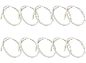 Kit 10x Mangueiras Dreno 1,70m Conector Liso Ar Condicionado