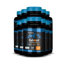 Kit 10X Omega 3 Fish Oil Meg 3 120 Cps Hf Suplementos