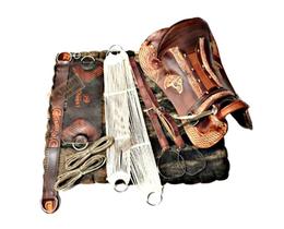 KIT 10x peças SELA Marreca Arreio CAVALO Laço Comprido