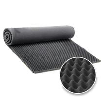 Kit 10x Placa Acústica Caixa de Ovo Antichamas 50x50x3cm - Isolamento e Tratamento Acústico - Central Espumas