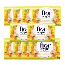 Kit 10x Sabonete Flor Laranjeira Damasco Amarelo 85g Cada Flor De Ypê