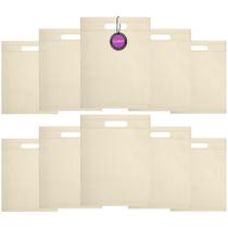 Kit 10x Sacolas em TNT Premium Termo Selado 25x35cm Nifty TopGet