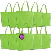 Kit 10x Sacolas em TNT Premium Termo Selado Luster TopGet