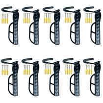 Kit 10x suporte parede bicicleta bike vertical gancho fixo