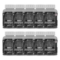 Kit 10X Thermo Abdomen Black - 60 Comprimidos - BodyAction