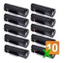 Kit 10x Toner Compatível CF283A 83A 100% M201 M225DW M202 1.500 Impressões