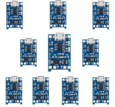 Kit 10x Tp 4056 Tc4056 Micro Usb Carregador Bateria Proteção