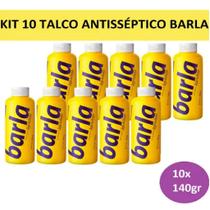 Kit 10x Un Talco Para Os Pés Barla 140g ou 12x barla 80g