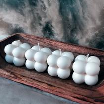 Kit 10x Vela Lembrancinhas Aromática Premium Mini Bubble Kits 35g Sem Parafina Kit 10x Vela Lembrancinhas Aromática Premium Mini Bubble Kits 35g Sem Parafina