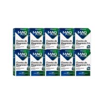 Kit 10x Vitamina Cloreto de Magnésio P.A. 60 cps - HERBAMED Kit 10x Vitamina Cloreto de Magnésio P.A. 60 cps - HERBAMED