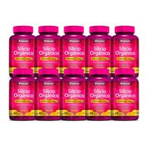 Kit 10x Vitamina Silício 100mg 60 cps - HERBAMED Kit 10x Vitamina Silício 100mg 60 cps - HERBAMED
