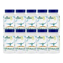 Kit 10x Vitamina Spirulina 550mg 100 Cps - CHAMEL