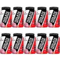 Kit 10X Whey Isolate Definition - 900g Morango - BodyAction